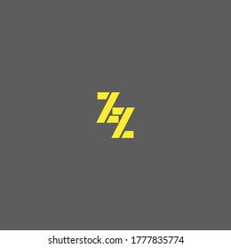 Z Z letter logo vector design