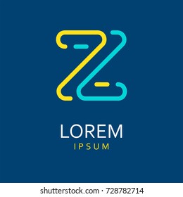 Z Letter Logo. Vector Icon