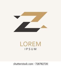 Z Letter Logo. Vector Icon