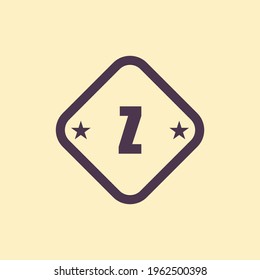 Z Letter Logo Vector Illustration. Logo Initial Design Concept.