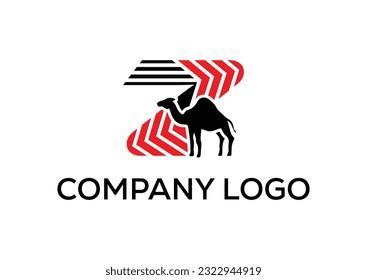 z letter Modern abstract Creative digital animal logo. vector illustration logo. modern style Awesome logo in shape a template Mode flat.