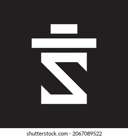 Z Letter pillar logo template icon design