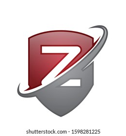 Z Letter with Shield Logo