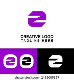 Z letter sign for your business. editable EPS 10 file