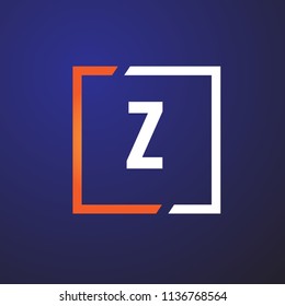 Z Letter Square Logo