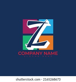 Z Letter vector illustration design