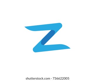 Z Letter vector illustration icon Logo Template design