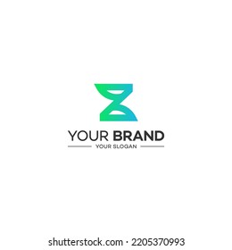 Z Letter vector line logo design. Creative  logotype icon symbol.