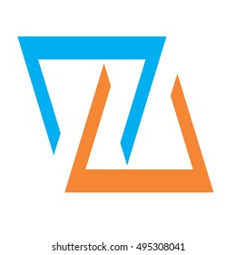 z letter vector logo
