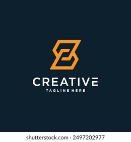 Z letter vector logo design