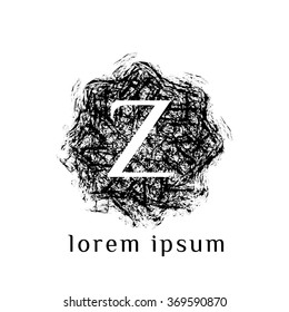 Z letter vector logo template (sign, symbol, emblem, ornament)
