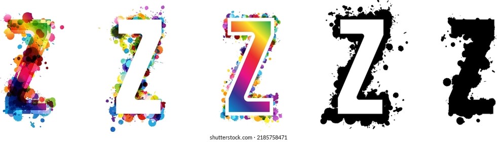 12,436 Rainbow splash alphabet Images, Stock Photos & Vectors ...