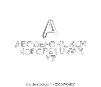 A to Z letters in Words