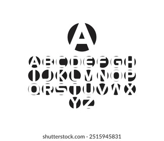 A to Z letters in Words