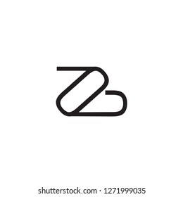 z lettet vector logo. zn letter vector logo. zb letter vector logo