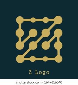 Z logo abstract , clean , neat and unique