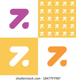 Z. Logo. Bright vector sign.