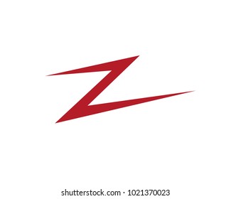 z logo business template vector icon