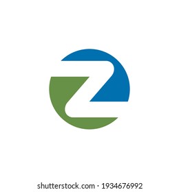 z logo design with geometry