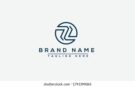 Z Logo Design Template Vector Graphic Branding Element.