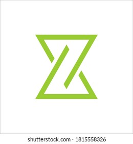 Z logo design vector sign