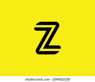 Plantilla vectorial de diseño de logotipo Z