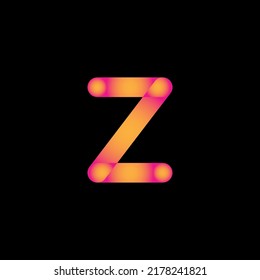 Z logo design vector template