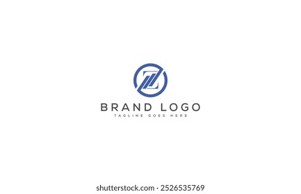 Design de modelo de vetor de design de logotipo Z para marca