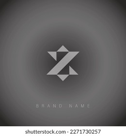 Z logo design.Z letter creative fonts monogram icon symbol.