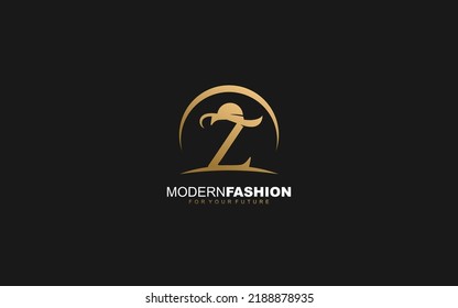 Z logo fashion and beauty company. text identity template vector illustration for your brand.