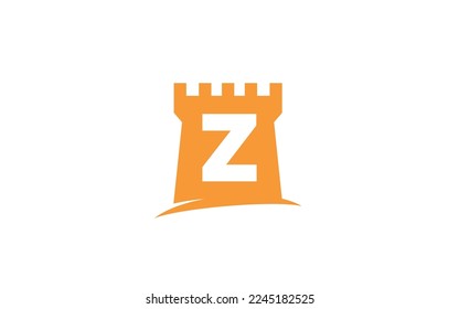 Z Logo with FORTRESS letter concept for template