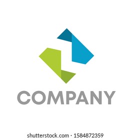 z logo icon design template sign