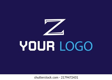 :: Logotipo Z. Letra Z letra creativa tipografía símbolo de icono monograma. Diseño vector de alfabeto universal elegante y lujoso. Logotipo de juego