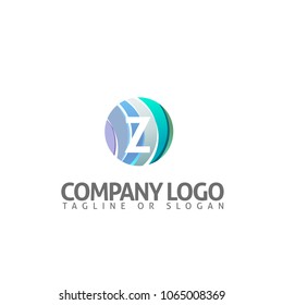 Z LOGO MODERN TEMPLATE
