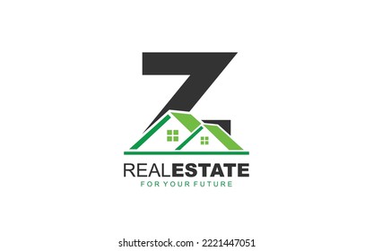 Z logo real estate for branding company. construction template vector illustration for your brand.
