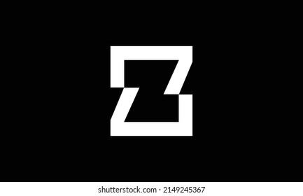 Z Monogram Initial Logo Z Logotype Stock Vector (Royalty Free ...