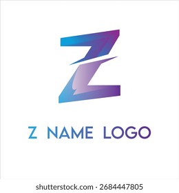 Z name logo, template, vector unique for business branding