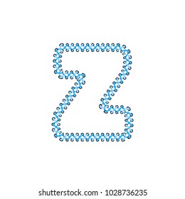Z Shoelace Letter Logo Icon Design