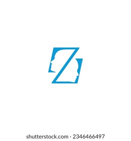 Z technology logo icon vector illustration