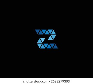 Tecnologia Z Design de logotipo moderno