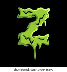 Z The Zombie Font Slime