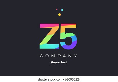 Z5 Z 5 Five Letter Number Stock Vector (Royalty Free) 620958224 ...