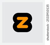 Z8 - A Sleek, Modern Emblem for Innovation. Perfect for Tech Companies, Social Media Platforms, or Cutting-Edge Products. Letter Z and number 8.