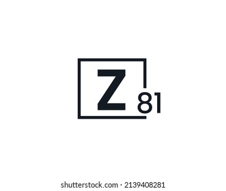 Z81, 81Z Initial letter logo