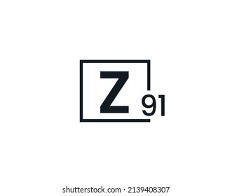 Z91, 91Z Initial letter logo
