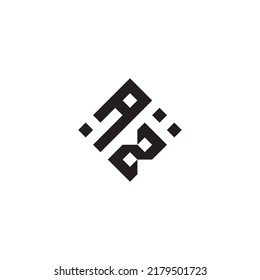 Abstraktes geometrisches Konzeptlogo von ZA in hochwertigem professionellem Design, das sich am besten für den Straßenstil eignet