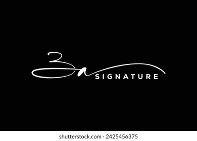 ZA initials Handwriting signature logo. ZA Hand drawn Calligraphy lettering Vector. ZA letter real estate, beauty, photography letter logo design.