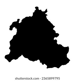Mapa de la provincia de Zabul, división administrativa de Afganistán.
