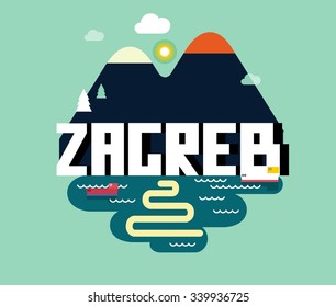 Zagreb city is a beautiful destination to visit for tourism.