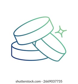 Ícone de Zakat com ilustração de estoque de vetor de fundo branco